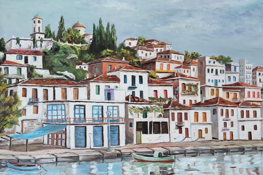 Kostas Kantarakias painting