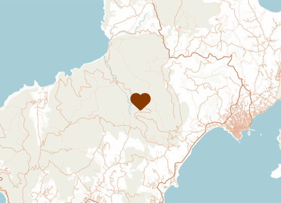 skiathos stylistic map